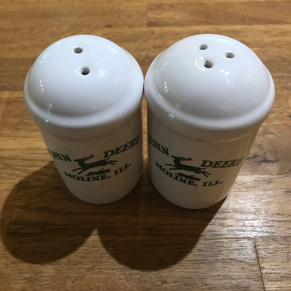 John Deere Salt & Pepper Shakers